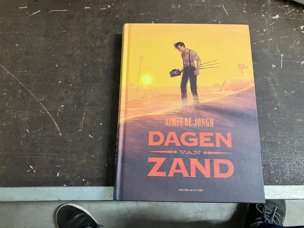graphic novel dagen van zand dustbowl Amerika jaren 30, Eén comic, Europa, Ophalen of Verzenden, Zo goed als nieuw