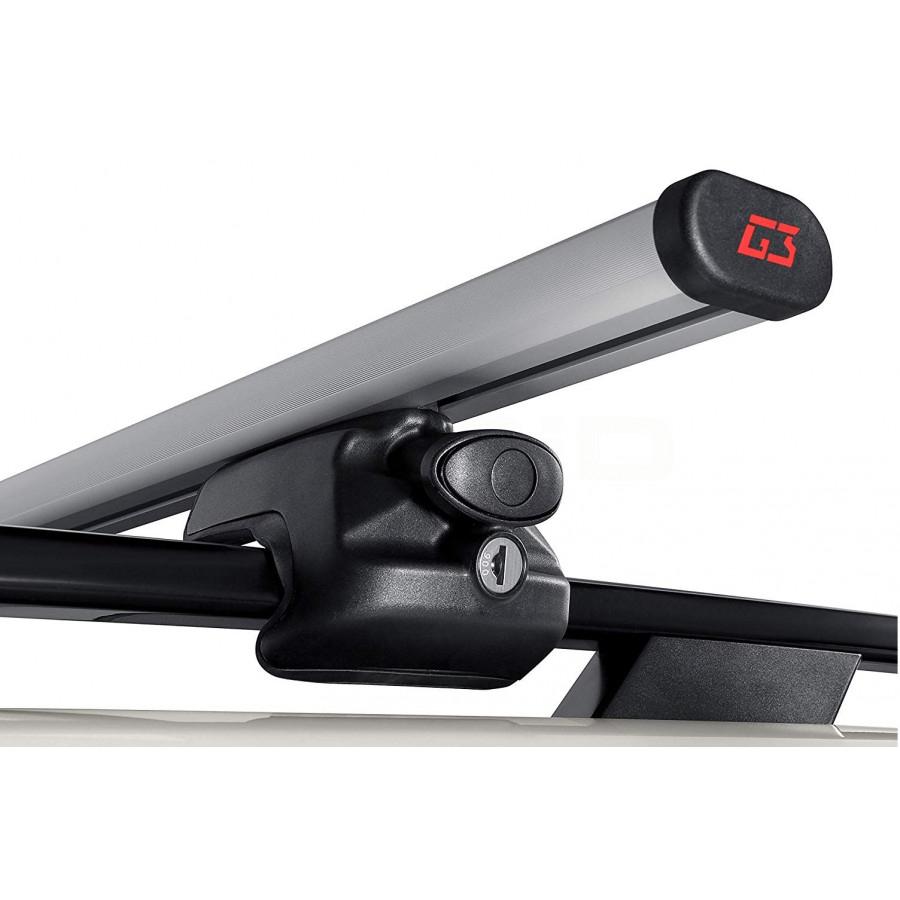G3 dakdragers Easy System aluminium 130 cm, Auto diversen, Dakdragers, Ophalen, Zo goed als nieuw