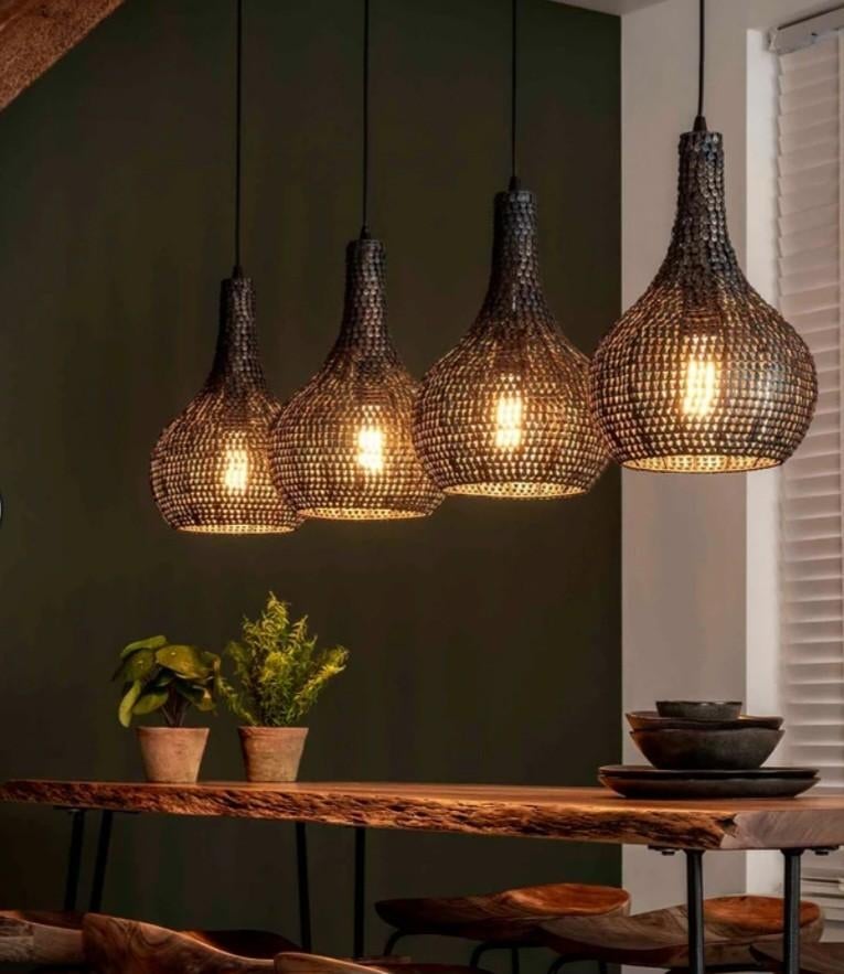 Hanglamp HUUS Betsie, Huis en Inrichting, Ophalen, Metaal, 75 cm of meer