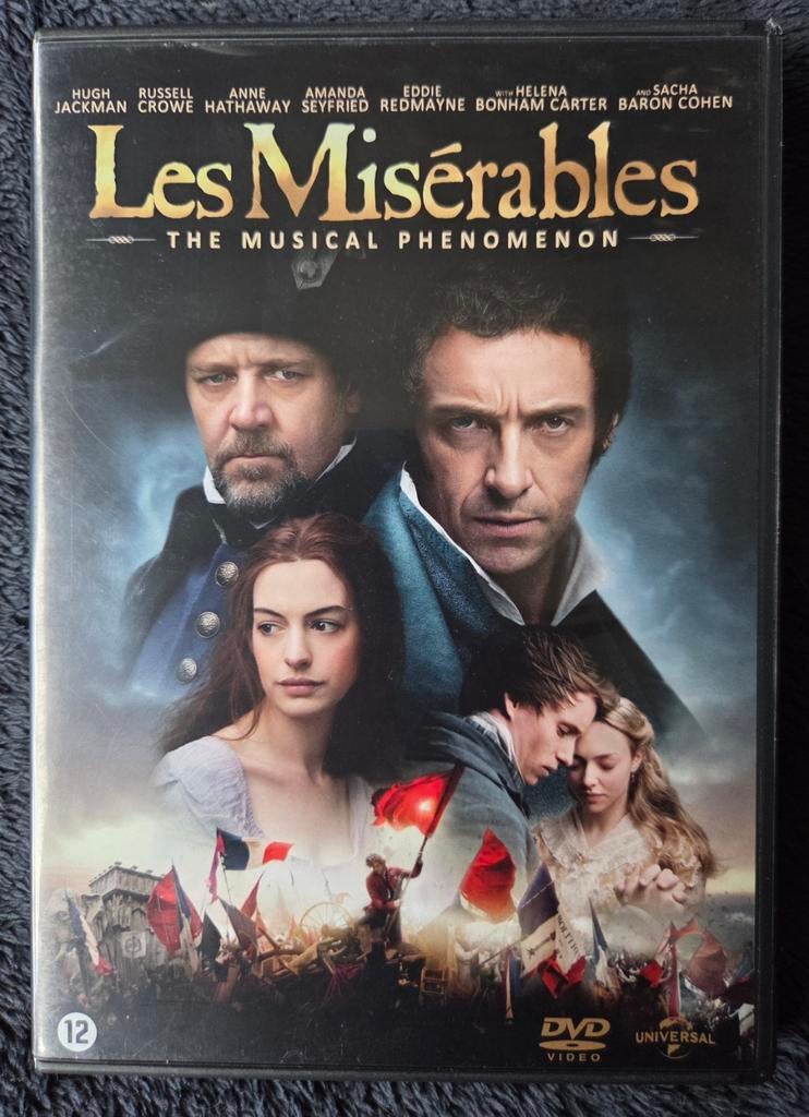 Les Misérables ( Hugh Jackman Russell Crowe), Vanaf 16 jaar, Ophalen of Verzenden, Zo goed als nieuw