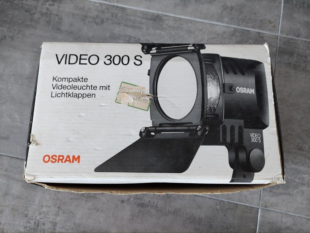 Osram video 300s lamp in doos (werkend), Ophalen of Verzenden