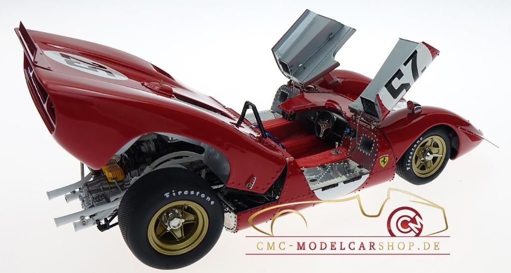 CMC 095 NU 750,00 ! Euro  Ferrari 312 Spyder, Mario Andretti, Ophalen of Verzenden, Nieuw, Auto, Overige merken