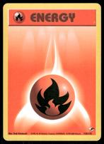 Fire Energy 128/132 - Gym Heroes (EX), Verzenden, Gebruikt
