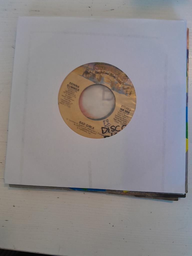 Donna summer 7inch bad girls, Ophalen of Verzenden, Zo goed als nieuw, Pop