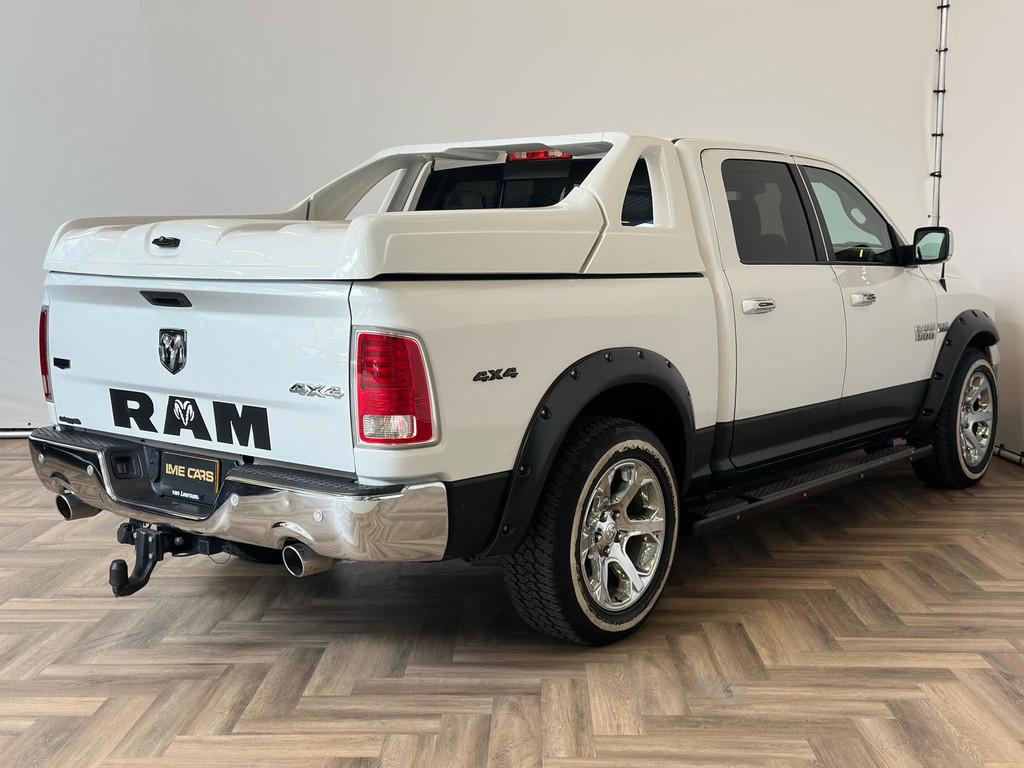 Dodge Ram 1500 5.7 V8 Quad Cab 6'4|LARAMIE|6-PERS|NAP|1e EIG, Auto's, Automaat, Gebruikt, 5654 cc, Wit