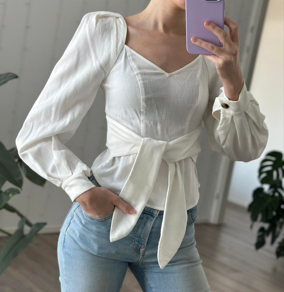 & Other Stories Crème Blouse - XS, Verzenden, Zo goed als nieuw, Maat 34 (XS) of kleiner, Wit