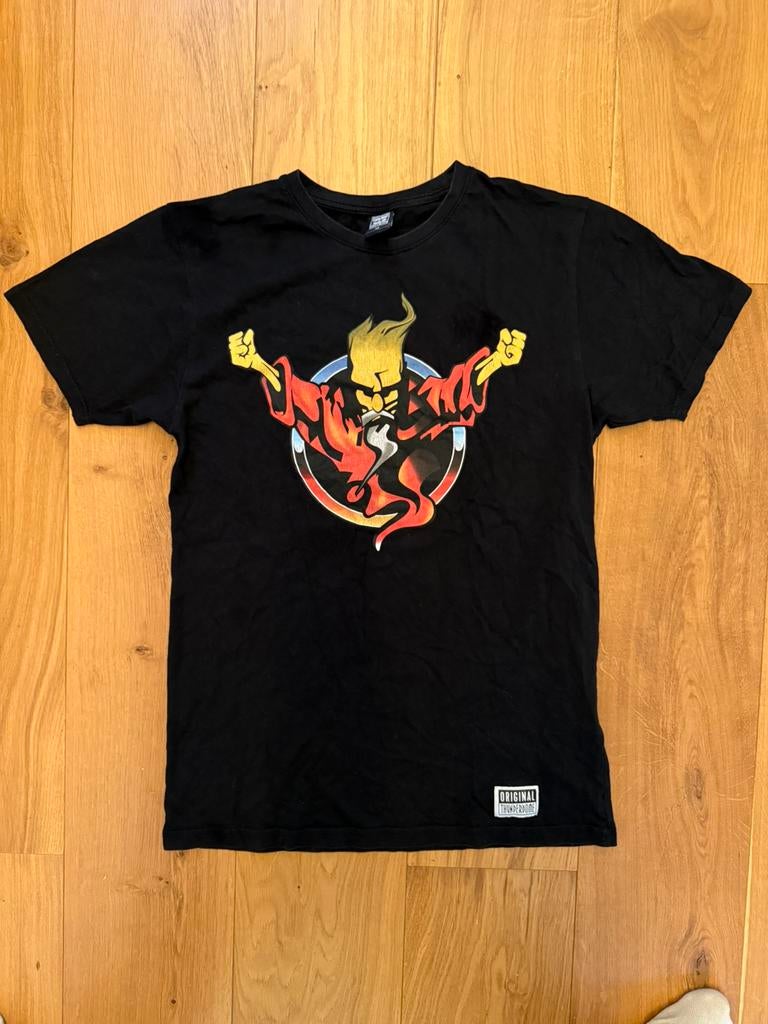 Thunderdome Shirt Maat M - ID&T Wizzard, Ophalen of Verzenden, Zo goed als nieuw, Zwart