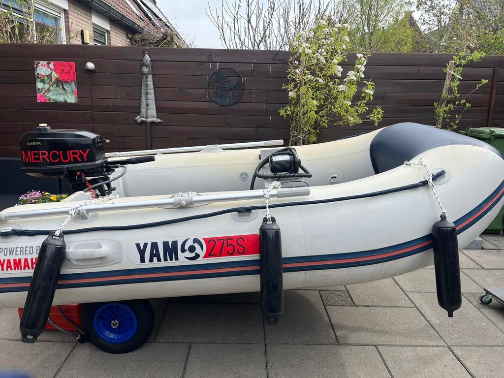 Yamaha 275S rubberboot te koop., Ophalen of Verzenden, Gebruikt, SUP-accessoire