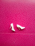 Vintage barbie white spike heels mattel japan toys, Verzenden, Accessoires