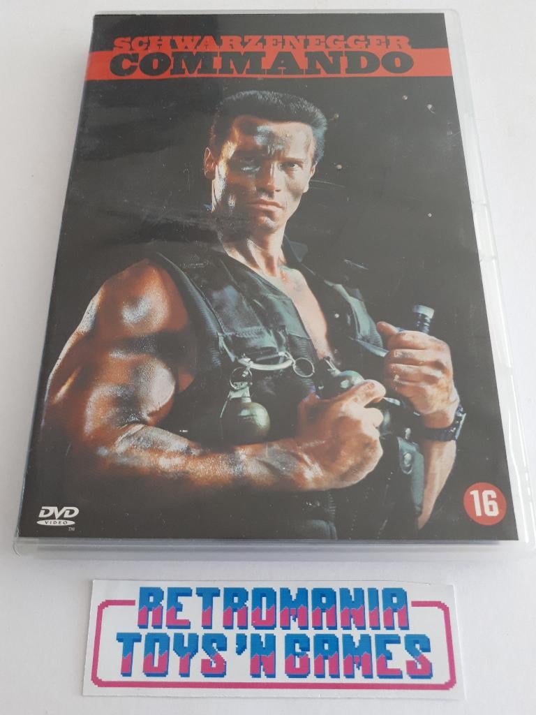 dvd actie - commando, Vanaf 16 jaar, Verzenden, Zo goed als nieuw