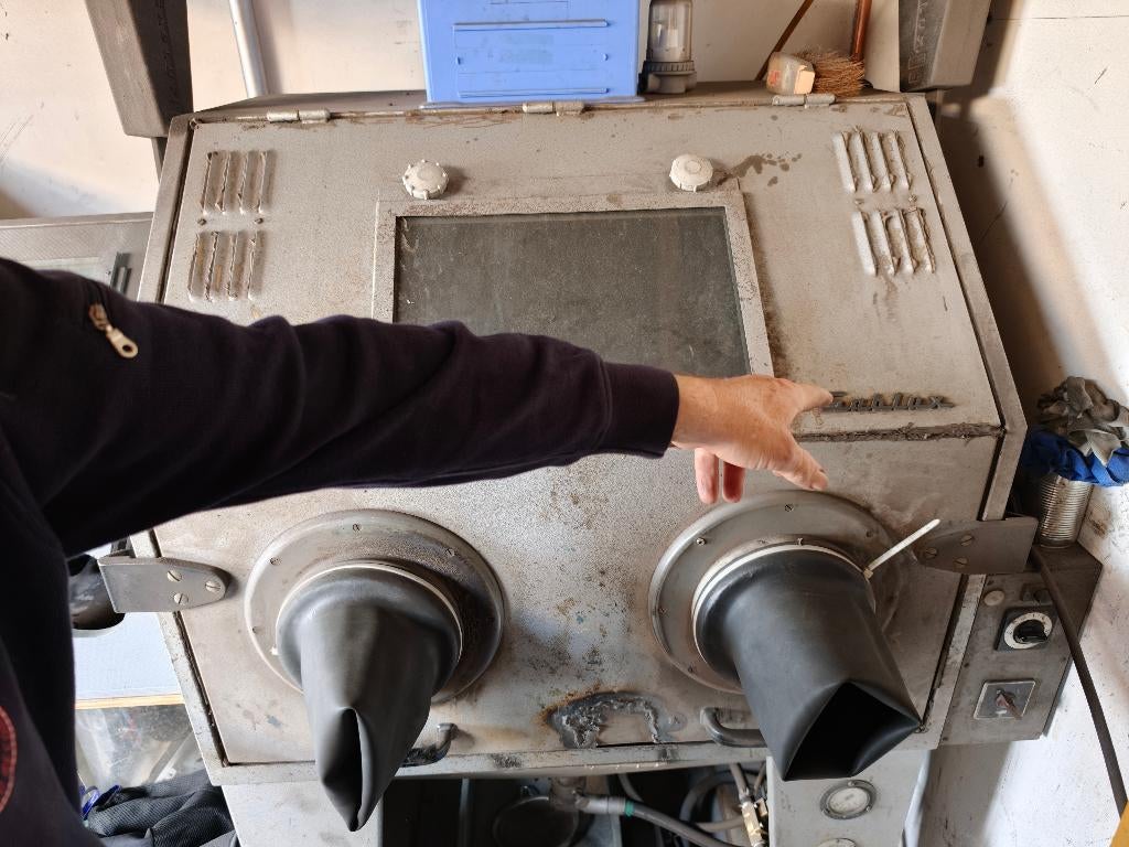 Te koop Sublux straalcabine, Ophalen, Gebruikt