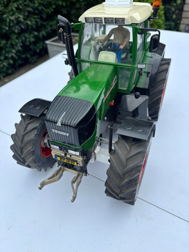 Blochner tractor met kiepwagen, Schaal 1:14, Zo goed als nieuw, Auto onroad, Ophalen