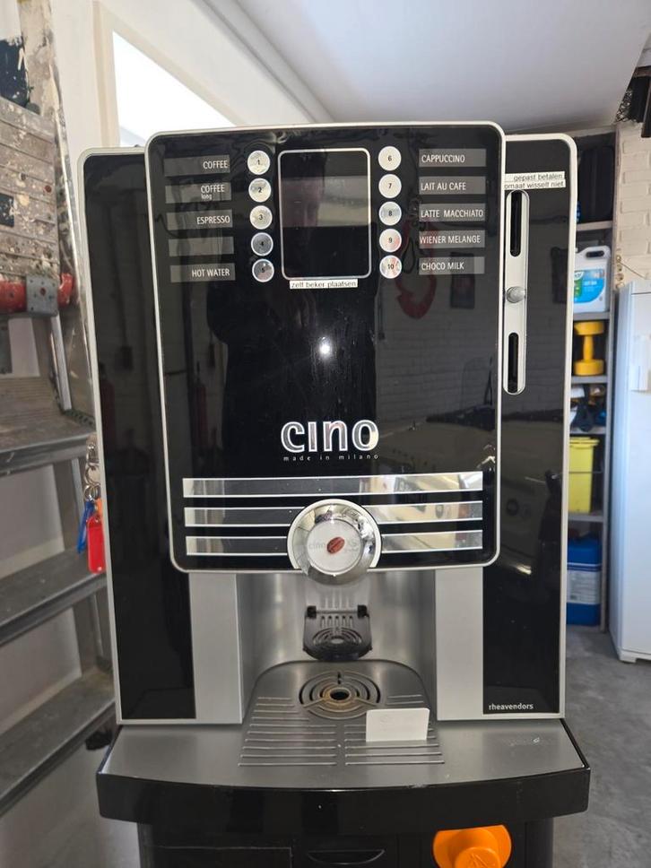 Rheavendors cino Koffiemachine - Professionele Kwaliteit, Witgoed en Apparatuur, Koffiezetapparaten, Gebruikt, Koffiebonen, Overige typen
