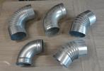 5 x Aluminium Bocht - NIEUW, Ophalen, Minder dan 2 meter, 80 mm of meer, Nieuw