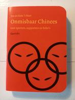 w01 Onmisbaar Chinees voor sporters, supporters en bobo's, Boeken, Gelezen, Nederlands, Ophalen of Verzenden, Jan en Kees 't Hart