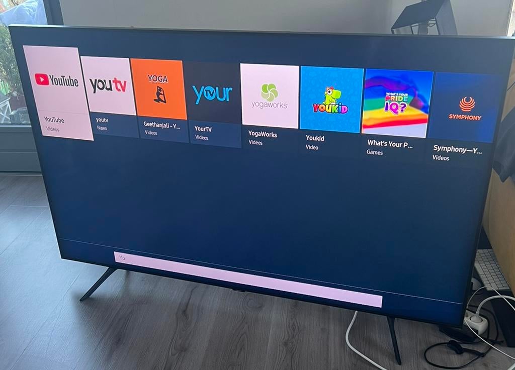 Te koop mooi tv bijne nieuw 75 inches samsung 2024, 50 Hz, Ophalen of Verzenden, Zo goed als nieuw, Samsung