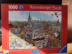 Ravensburger puzzel cities of the world Gouda, Ophalen of Verzenden, 500 t/m 1500 stukjes, Zo goed als nieuw
