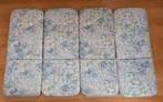 4 retro tuinkussens blauw groen, Tuin en Terras, Ophalen, Zo goed als nieuw