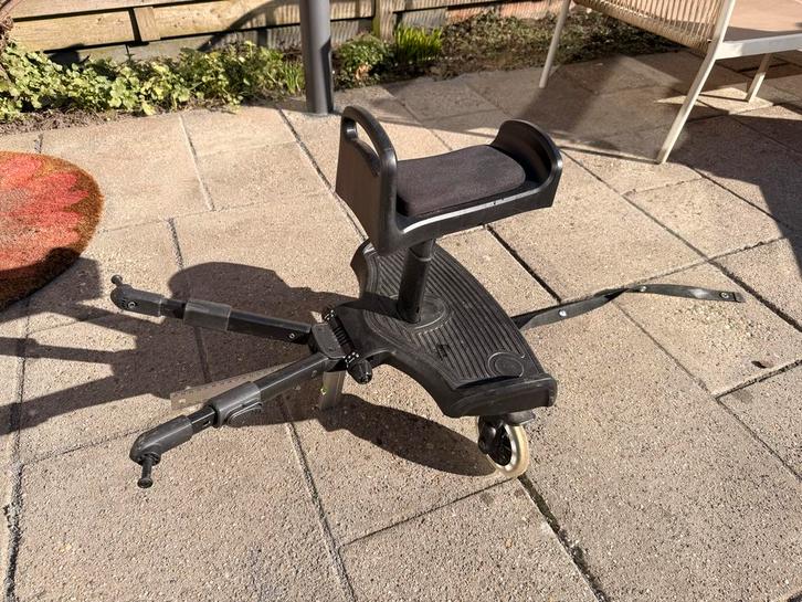 Universeel meerijdplankje met zitje voor kinderwagen, Kinderen en Baby's, Kinderwagens en Combinaties, Gebruikt, Kinderwagen, Overige merken