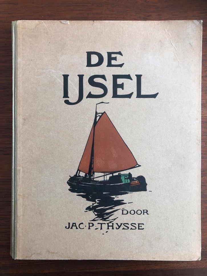 Jac. P. Thijsse plaatjesalbum: De IJssel, Boeken, Prentenboeken en Plaatjesalbums, Gelezen, Plaatjesalbum, Ophalen of Verzenden