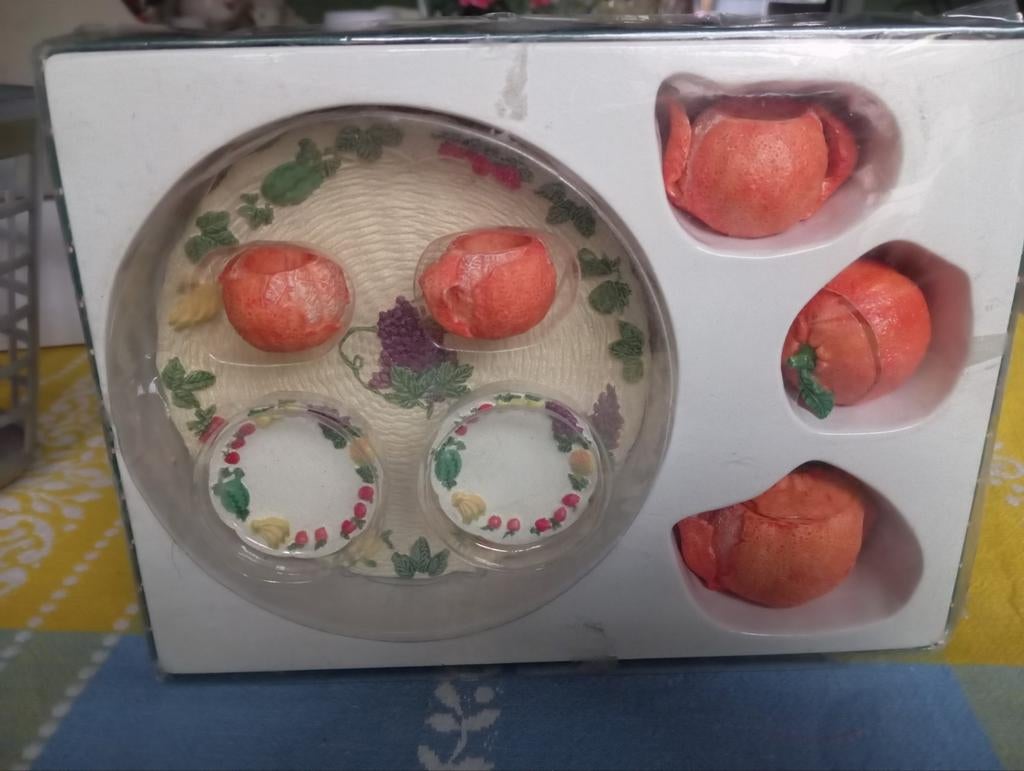 Decoratief Mini Thee Set - Handgeschilderd Collectible, Ophalen of Verzenden, Nieuw
