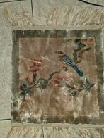 Zijde kleedje met vogel, Ophalen of Verzenden