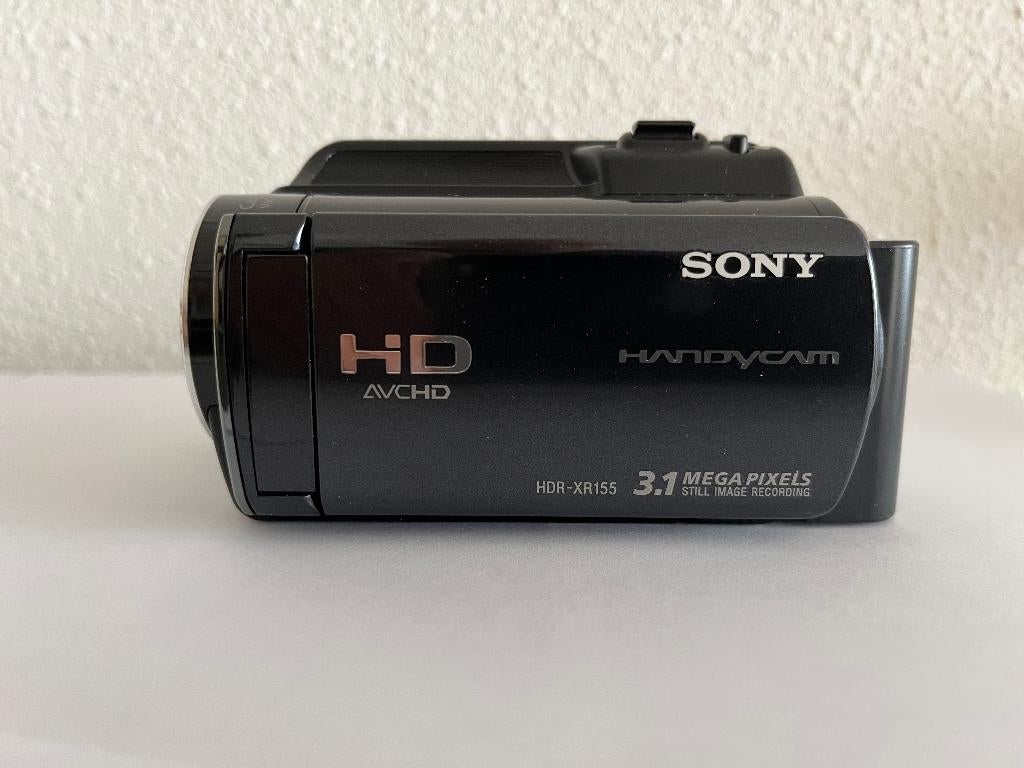 T.k.a. Sony Handycam HDR-XR155E., Full HD, Harde schijf, 20x of meer, Ophalen of Verzenden