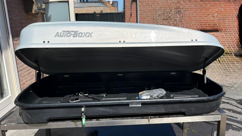 Skibox / dakkoffer 580 ltr, Ophalen, Gebruikt