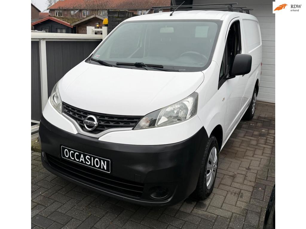 Nissan NV200 1.6 Benzine/Airco/NW APK, Voorwielaandrijving, Gebruikt, 4 cilinders, Wit