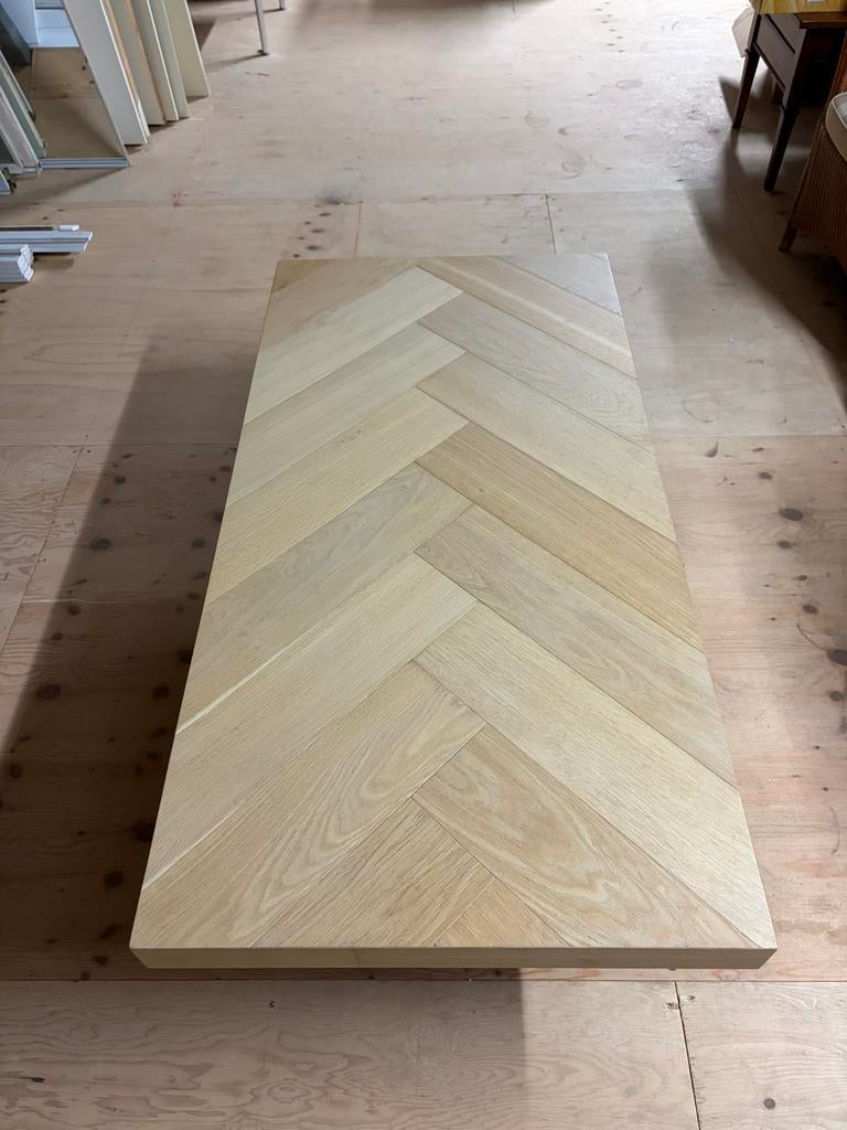 Salontafel visgraat, Ophalen, Gebruikt, Bruin, Overige typen