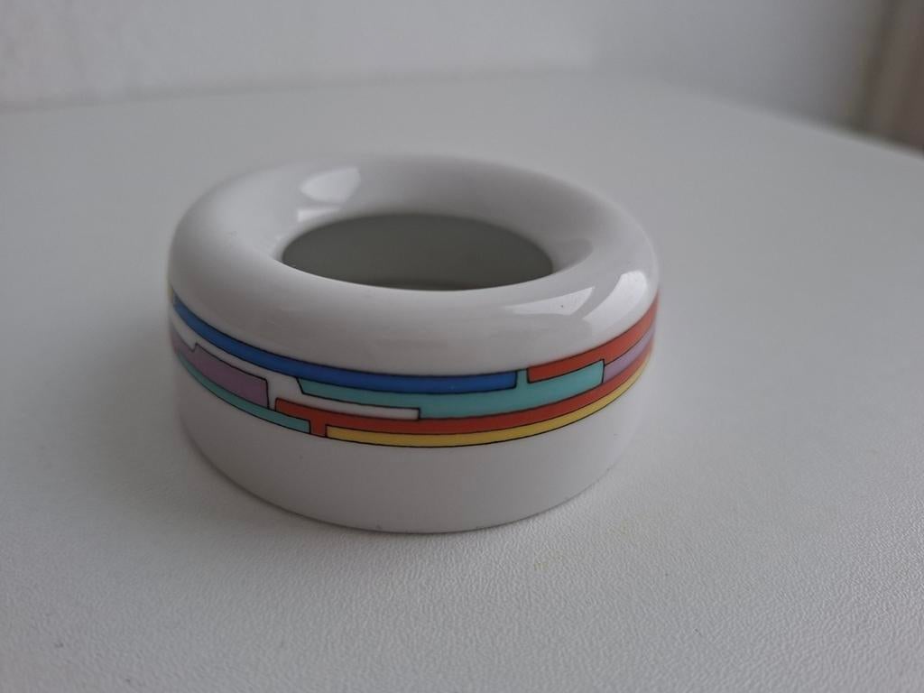 Arzberg Germany Eierdopje met Kleurrijk Design, Ophalen of Verzenden