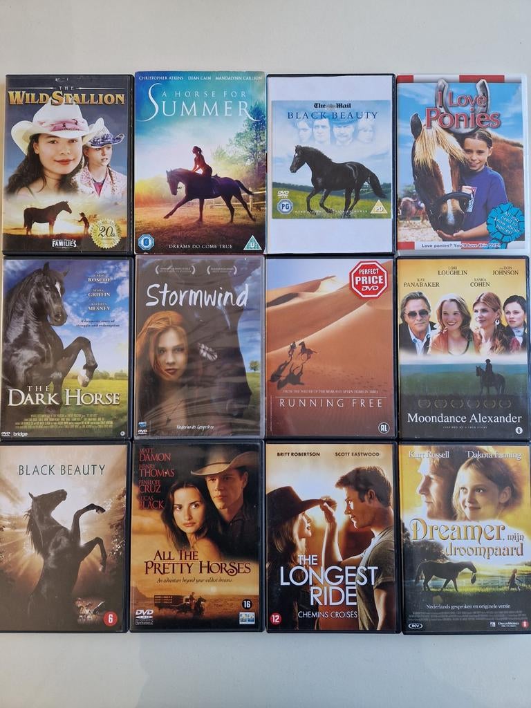 Paarden DVD Pakket, Verzenden, Dieren, Film