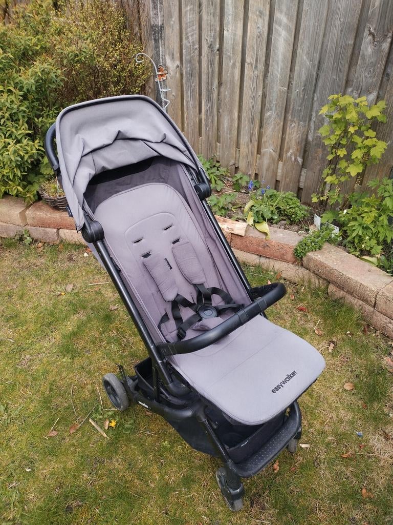 Easywalker buggy met ligstand, Kinderen en Baby's, Buggy's, Ophalen, Gebruikt, Regenhoes