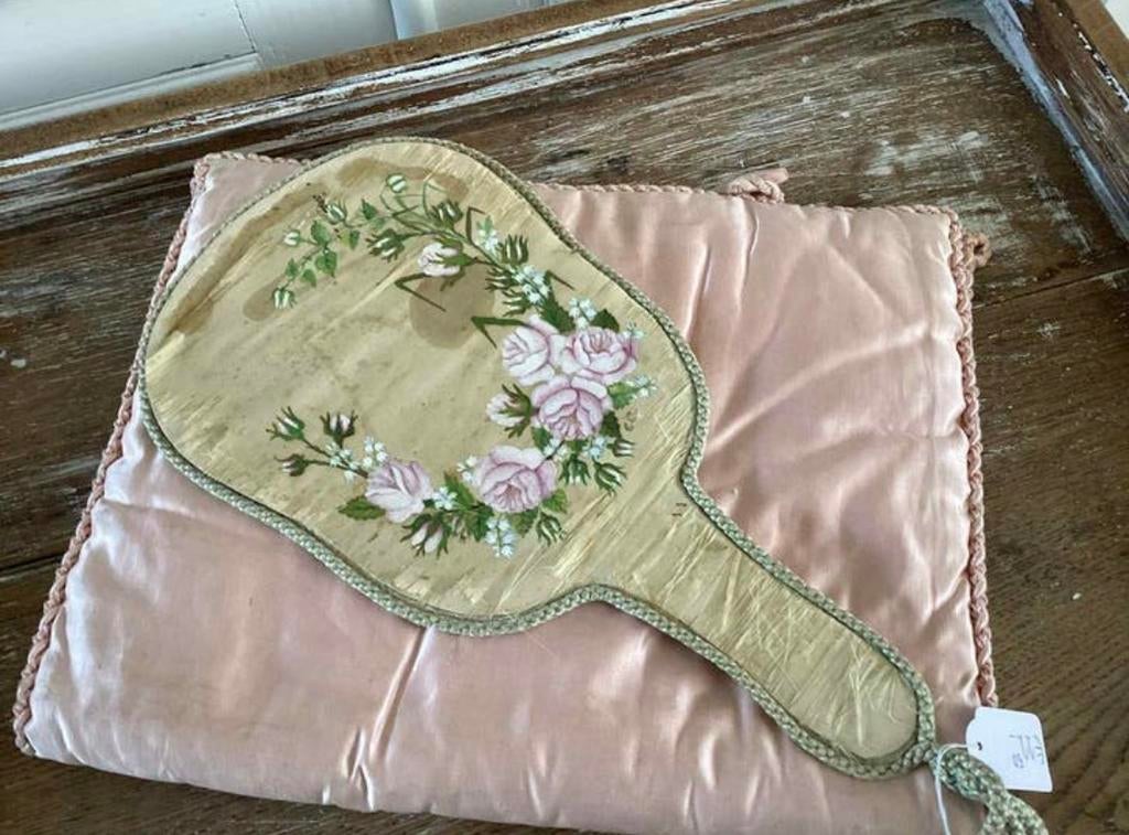 Antieke stoffen waaier, Ophalen of Verzenden