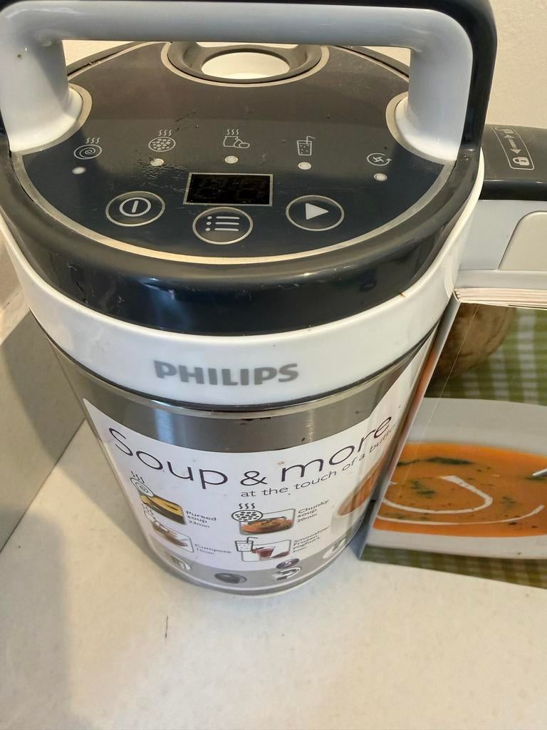 Philips Soepmaker, 1 tot 2 liter, Ophalen of Verzenden, Nieuw, 3 snelheden of meer