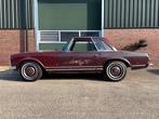 Mercedes Benz 230 SL Pagode 1967 Orient Rood Project W113, Auto's, Automaat, Zwart, Cabriolet, Mercedes-Benz