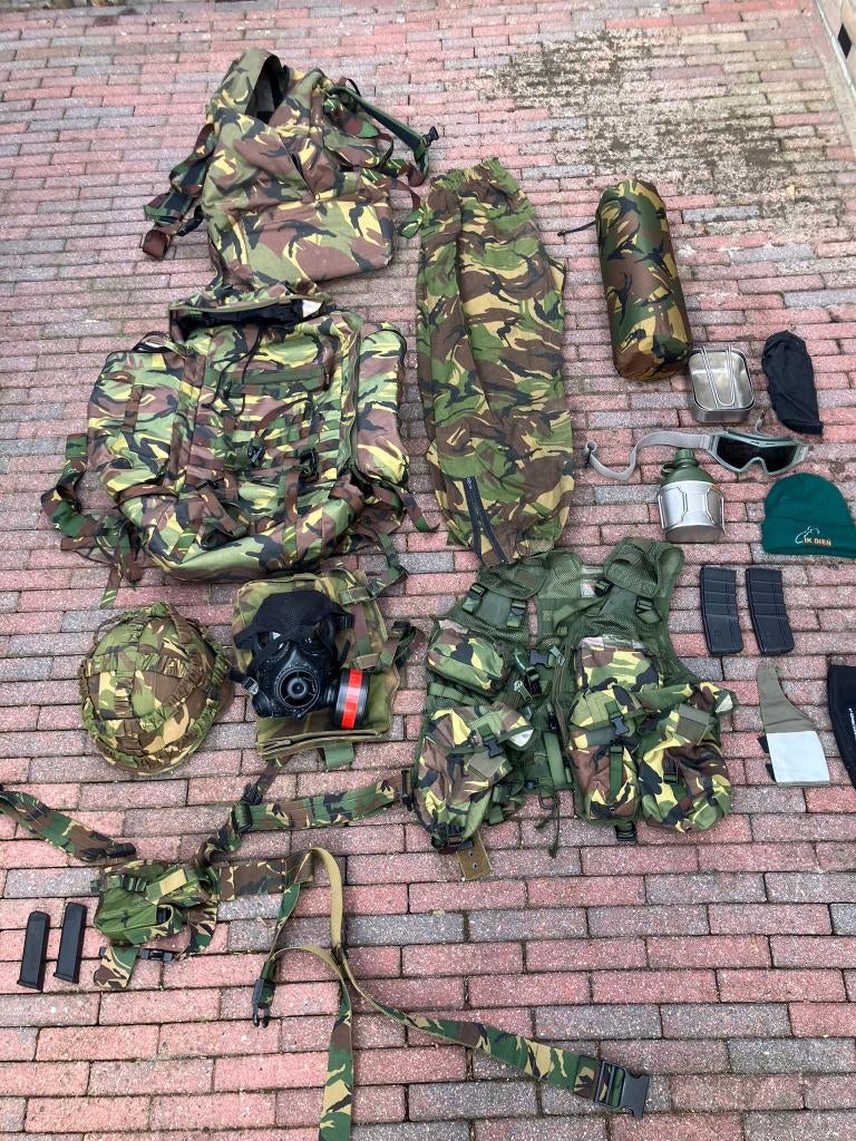 Militaire Landmacht Gevechtsuitrusting, Ophalen, Landmacht, Nederland, Overige typen