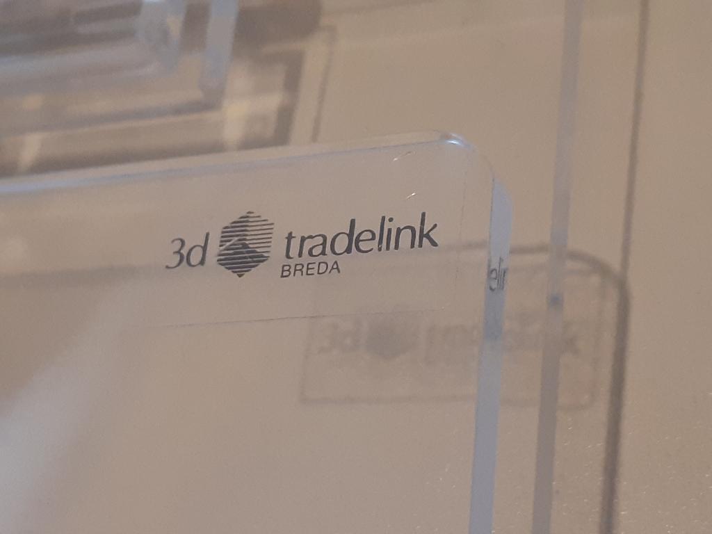 Plexiglas supports (o.a. van 3D Tradelink), Ophalen, Gebruikt, Kunststof, Modern