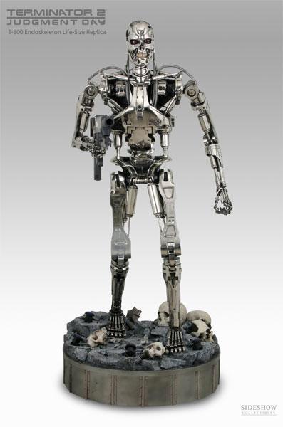 Sideshow Collectibles 1:1 Terminator Endoskeleton Version 1, Huis en Inrichting, Woonaccessoires | Boeddhabeelden, Ophalen