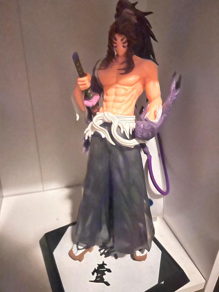 Demon Slayer Kokushibo Actiefiguur - Anime Manga Figuur, Kinderen en Baby's, Speelgoed | Actiefiguren, Zo goed als nieuw, Ophalen