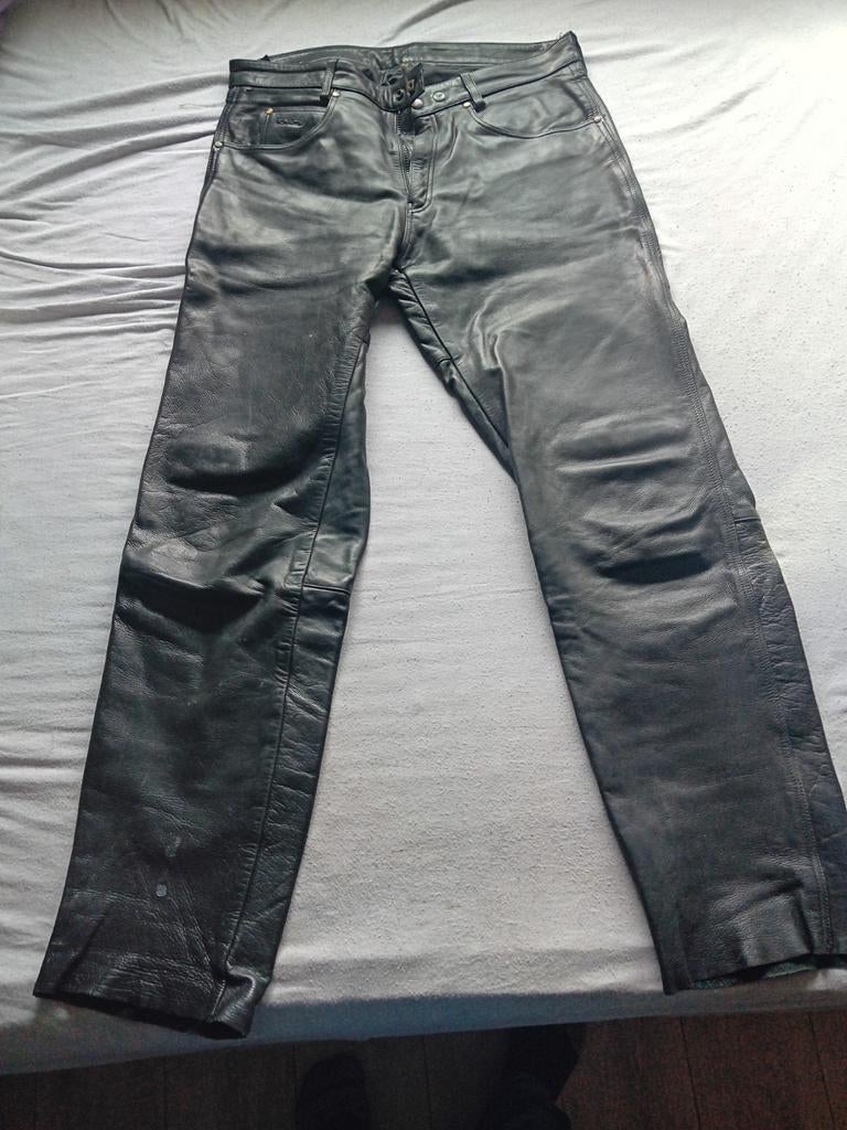 Difi lederen motorbroek, Motoren, Kleding | Motorkleding, Ophalen of Verzenden, Tweedehands, Broek | leer