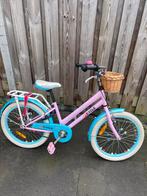 Roze kinderfiets 20 inch met mandje en bagagedrager, Ophalen, Gebruikt, 16 tot 20 inch