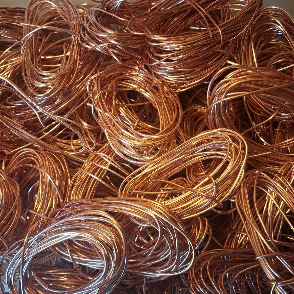 Koperdraad 99.9% zuiver - Ideaal voor kunst & baren, Ophalen of Verzenden, Koper