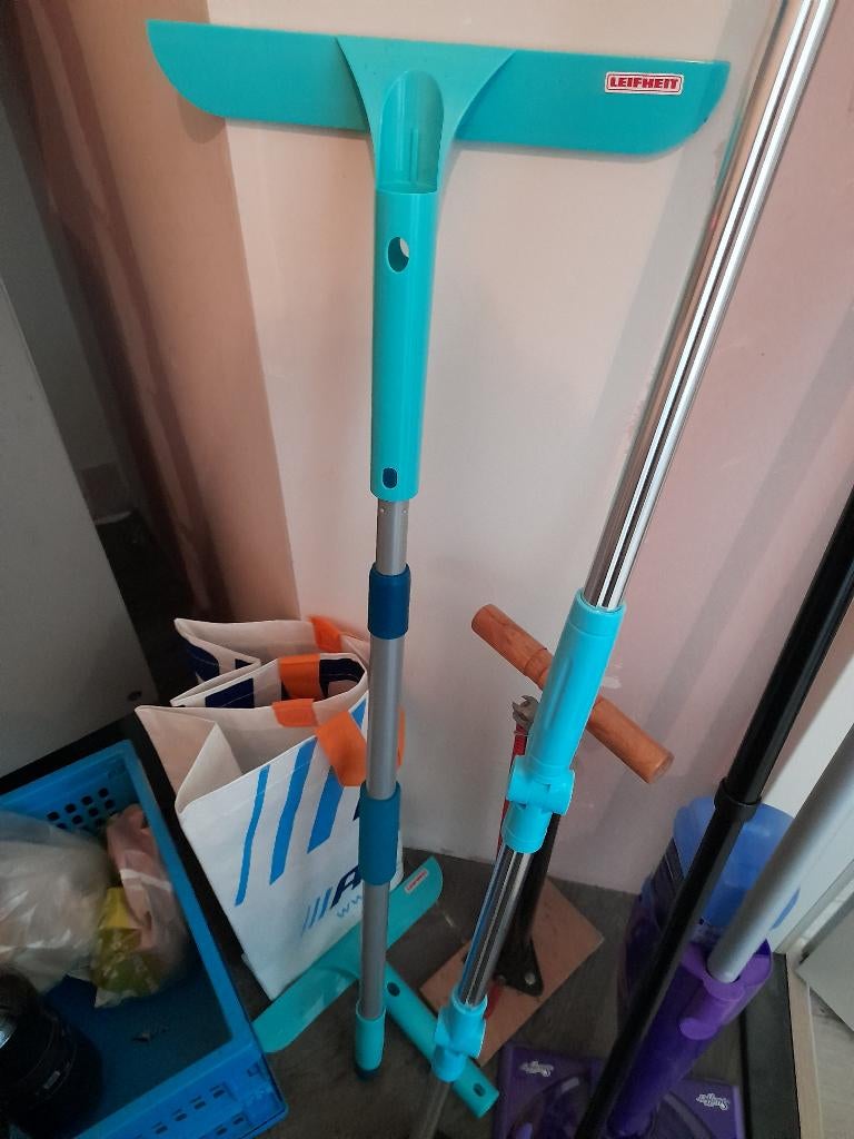 Leifheit telescoopsteel, Ophalen