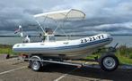 Zodiac Medline 1 - Yamaha 50pk 4‑takt + Pega trailer, Watersport en Boten, Rubberboten, Ophalen, Gebruikt, Zodiac, Benzine