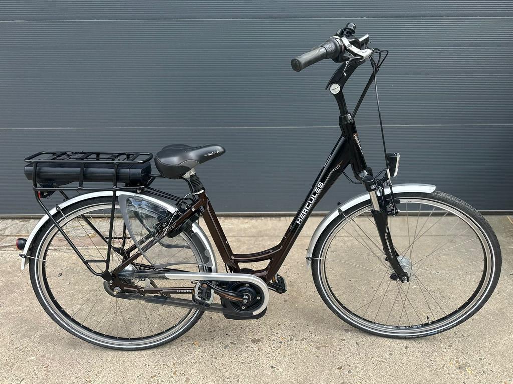 Electrische hercules bosch middenmotor fiets, Versnellingen, Zo goed als nieuw, Minder dan 47 cm, 0 zitjes