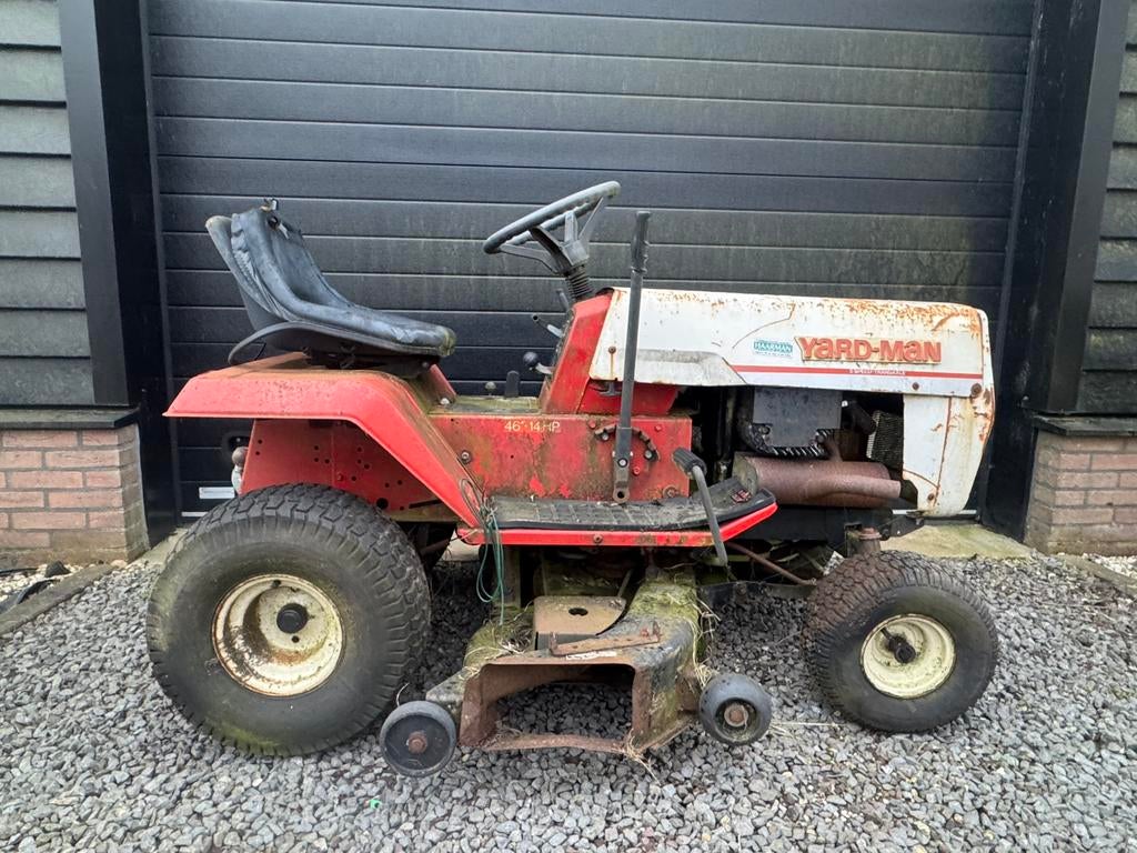 Zitmaaier opknapper onderdelen, Ophalen, Gebruikt