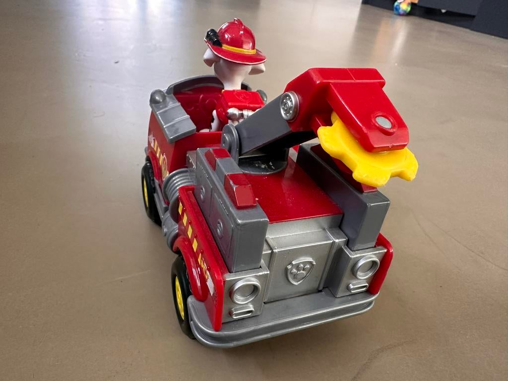 Paw Patrol Marshall Brandweerwagen met pup, Kinderen en Baby's, Speelgoed | Speelgoedvoertuigen, Ophalen of Verzenden, Gebruikt