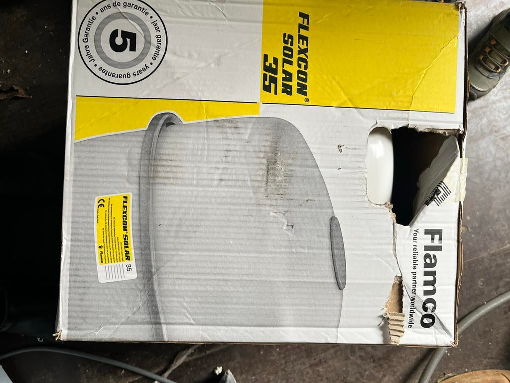 Flamco Flexcon Solar 35 expansievat 16064 35/2,5, Ophalen of Verzenden, Nieuw