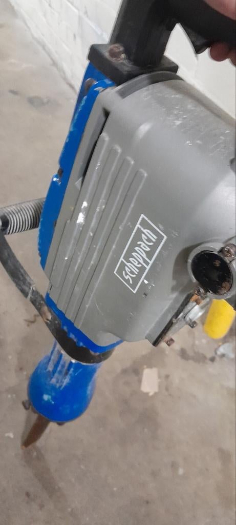 Scheppach AB1600 breekhamer jekker sloophamer, Ophalen, Gebruikt